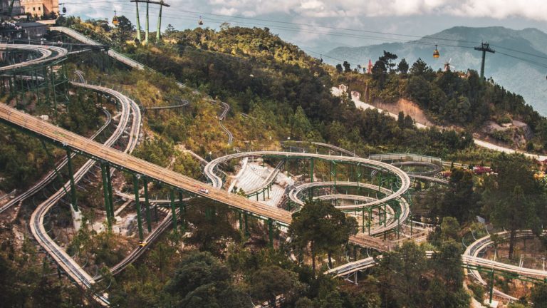 Alpine Coaster in Ba Na Hills: A Thrilling Ride Through the Clouds